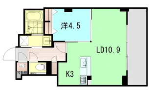 ラルステージ段原 THE MiD【2階】の間取り