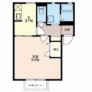 プレミール【1階】の間取り
