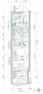 デュオステージ蒲田【3階】の間取り