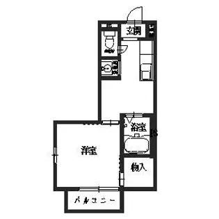 マーブルスカイ【2階】の間取り