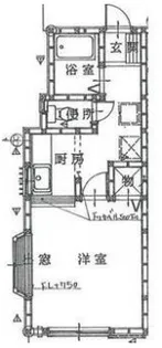 ダイワプラザ津田沼【1階】の間取り