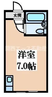 森之宮ロイヤルハイツ【5階】の間取り