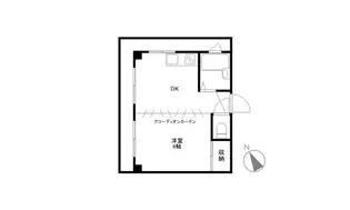 セザール学芸大学【3階】の間取り