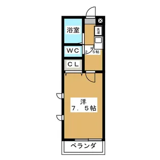 フィオーレ西荻【1階】の間取り
