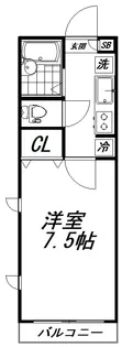 フィオーレ西荻【1階】の間取り