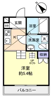パールスター・シャニン【2階】の間取り