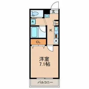 ハニーマンション【3階】の間取り