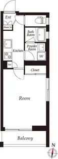 THE CLASS EXCLUSIVE RESIDENCE【3階】の間取り