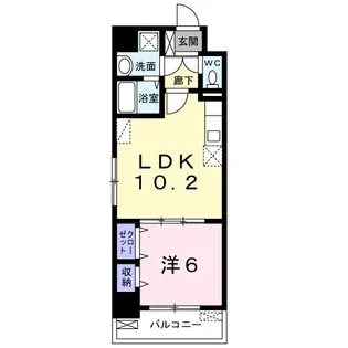ハイド マークス【2階】の間取り