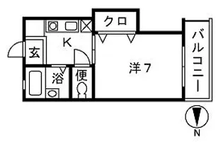 リュストール【1階】の間取り