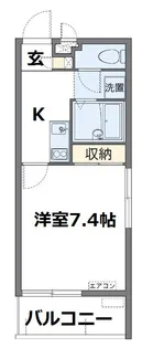 クレイノアセントグリーン小禄【3階】の間取り