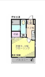 Adonis(アドニス)【2階】の間取り