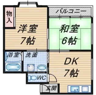 第7伊藤ビル【4階】の間取り