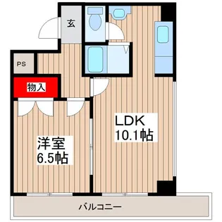ホワイトコートIII【8階】の間取り