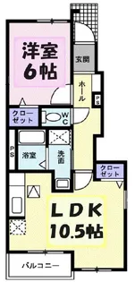 ナデシコ2【1階】の間取り