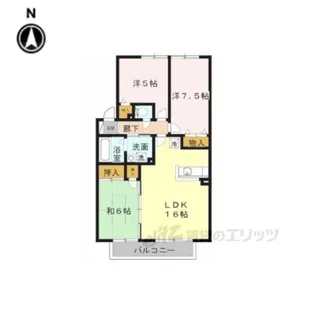 VILLA98【2階】の間取り