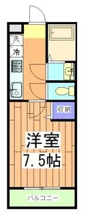 Mpi’s 京都西院【2階】の間取り