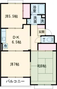 トリヴァンベール美船 A【3階】の間取り
