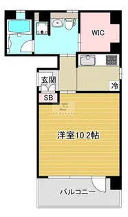 エイペックス東心斎橋II【5階】の間取り