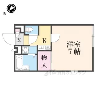 レオパレスエンブレム【1階】の間取り
