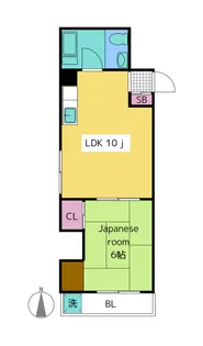 日の本ビル【8階】の間取り