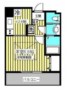 HF仙台レジデンスEAST【6階】の間取り