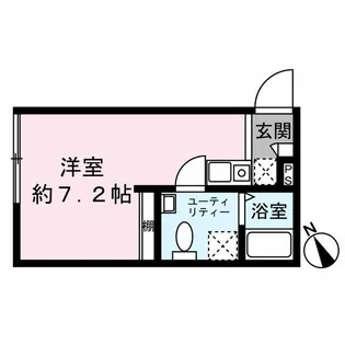 FORTUNA堀切【2階】の間取り