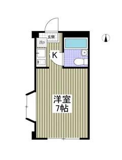 リバティハウス【1階】の間取り