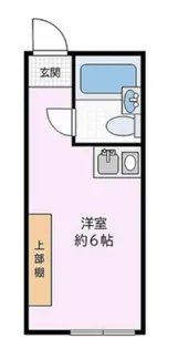 プレステージ中井【1階】の間取り