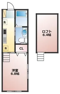 サントノレ【2階】の間取り