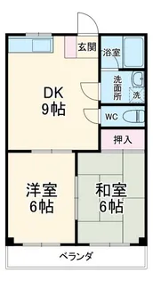 メゾンヴェステン【1階】の間取り