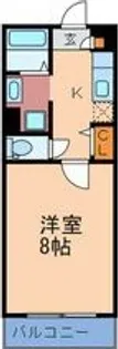 エルヴェールキャトル【2階】の間取り