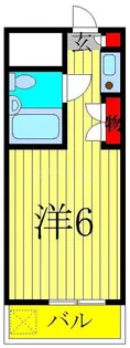 イエローエンバシー【1階】の間取り