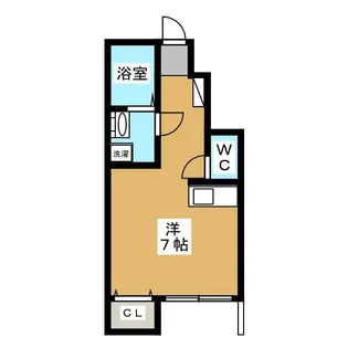 プレズント福生II【1階】の間取り
