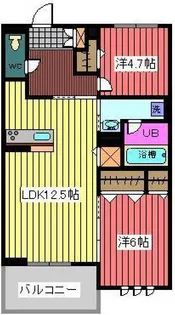 UN ROCHER(アン ロシェ)【2階】の間取り