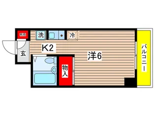 ストリームサイドスズキ【3階】の間取り
