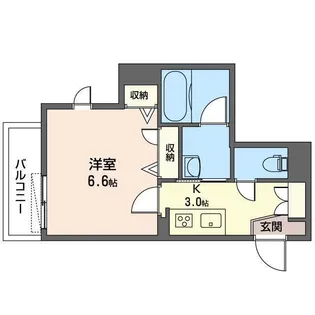 キヨマルビル横浜南【2階】の間取り