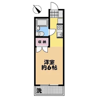 スノーバレーハイツ【1階】の間取り