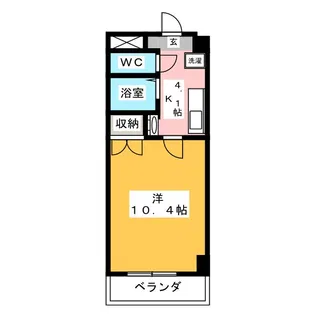 EXCELLENCE【5階】の間取り