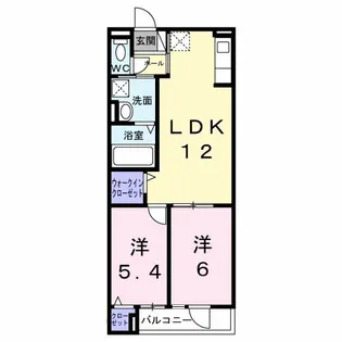 ヒカルサ明石和坂【3階】の間取り