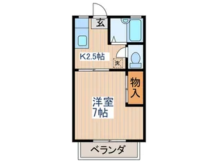 コ-ポマグノリア2【2階】の間取り
