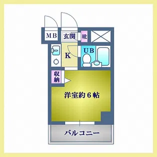 アーバンコート南行徳【2階】の間取り
