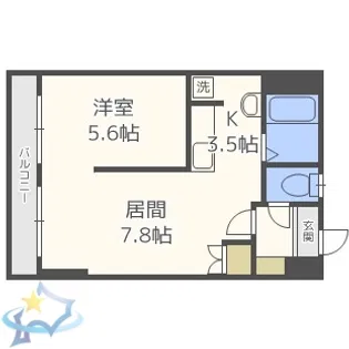 ハイム神原【2階】の間取り