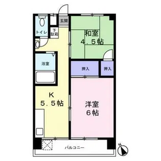 鈴木ビル【3階】の間取り