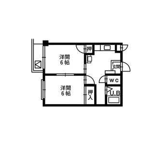 フローラルハイツ【3階】の間取り