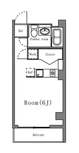 T’S FLAT【6階】の間取り