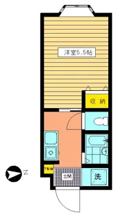 東京都品川区荏原1【マンション】の間取り