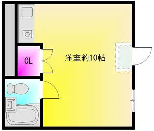 イヌイマンション【2階】の間取り
