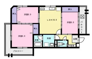 JoLLy House(ジョリ― ハウス)【2階】の間取り