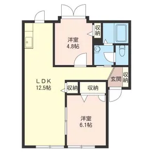 ガーデンハウス K【1階】の間取り